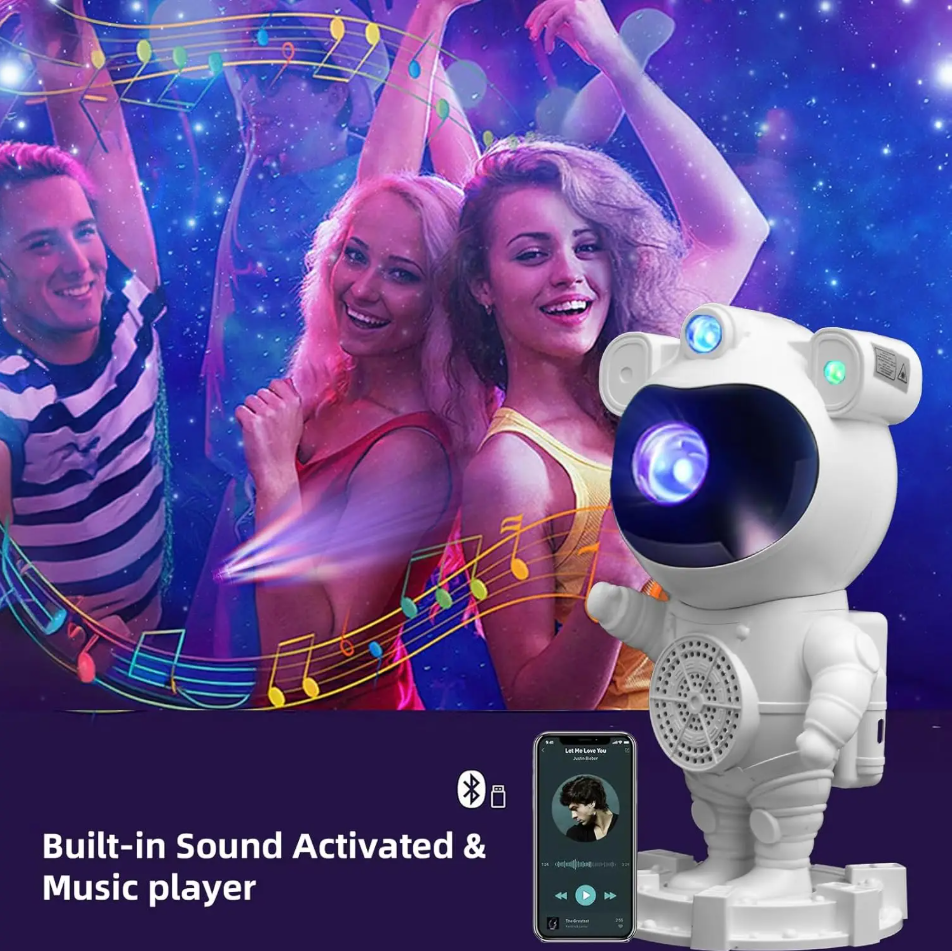 π Upgraded Multifunctional Astronaut Galaxy Projector Lamp