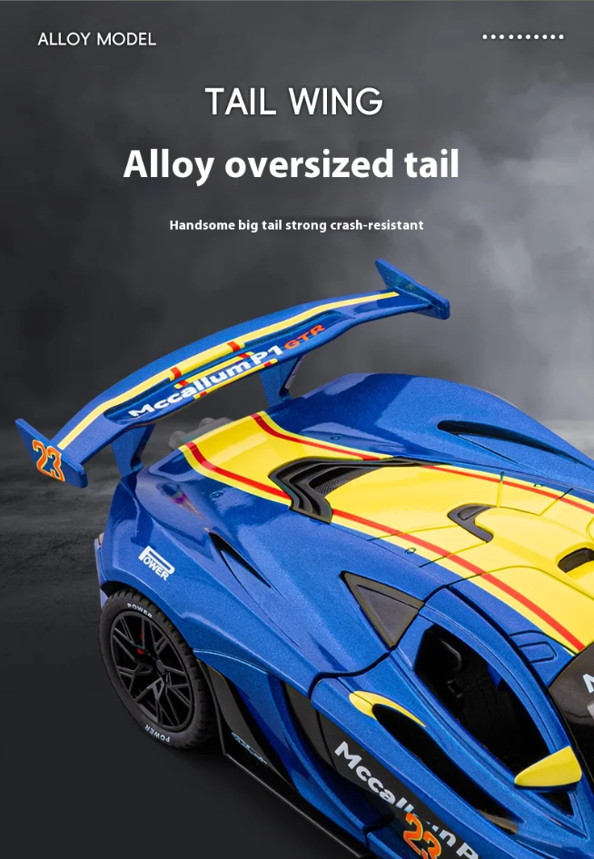 π McCallum P1 GTR Alloy Model Car β 1:24 Scale Diecast