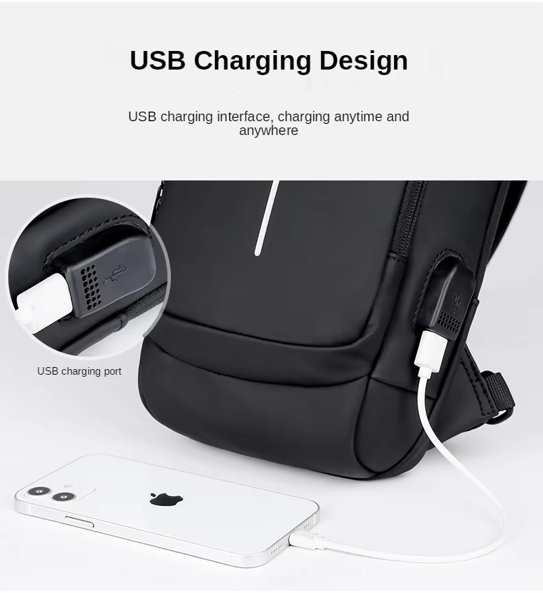 Multifunction Crossbody Chest Bag – Waterproof, Durable & Stylish