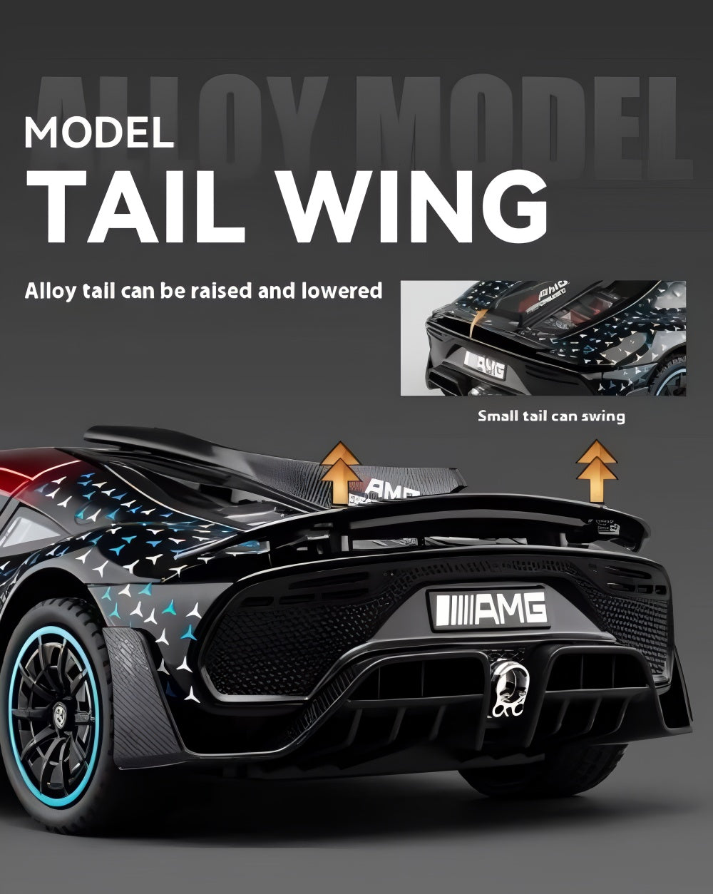 Mercedes-AMG Project One Diecast Model β Formula 1 Power Meets Street Elegance