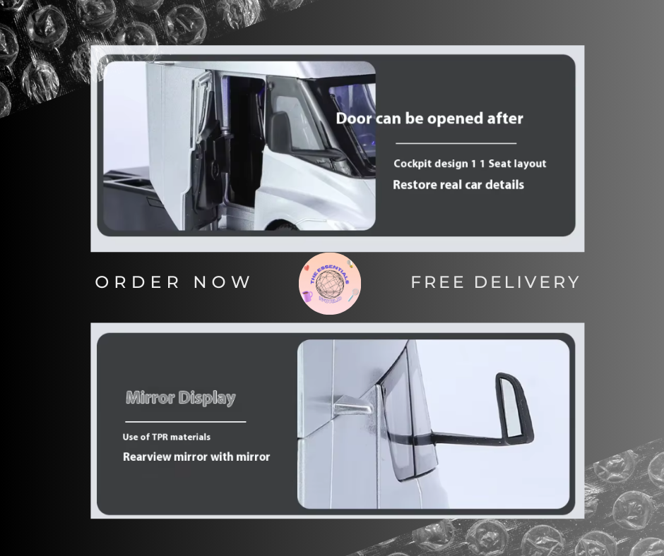 π 1:24 Diecast Tesla Semi Truck Head Model π
