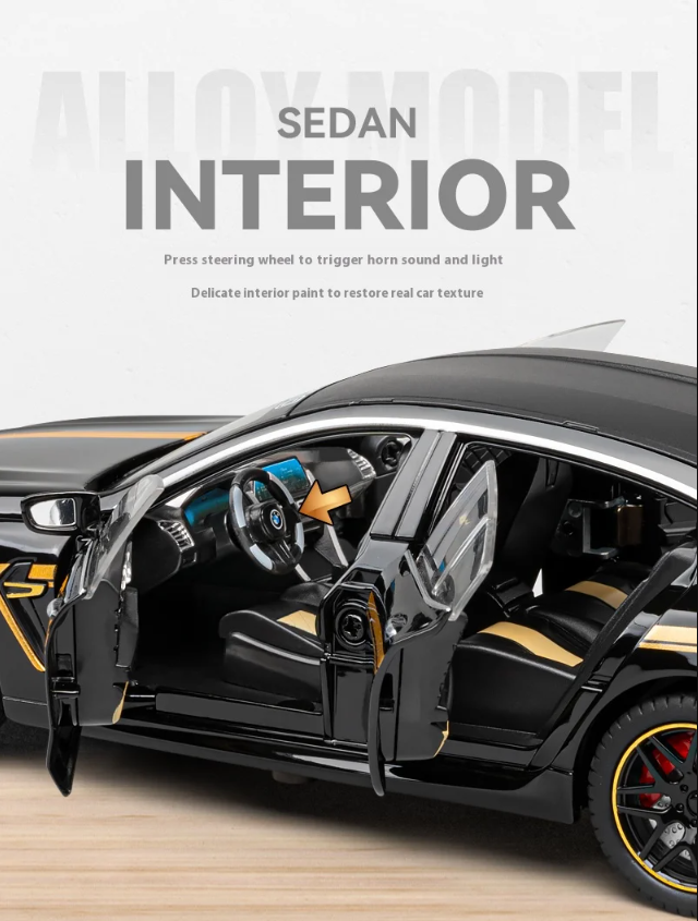 π 1:24 BMW M8 Manhart Edition Die-Cast Model Car β Full Function, Lights & Sound
