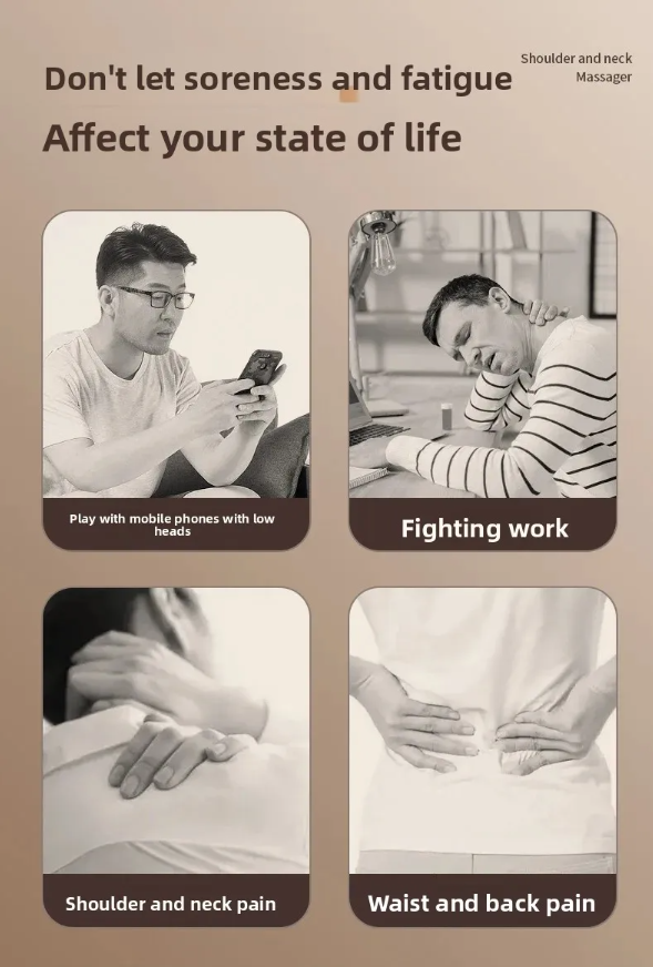 π₯ Ultimate Neck & Shoulder Massager β Deep Tissue Relief On-the-Go! π₯