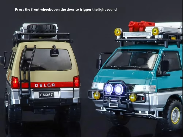 π Adventure Camper Van Alloy Model β 1:24 Scale Diecast