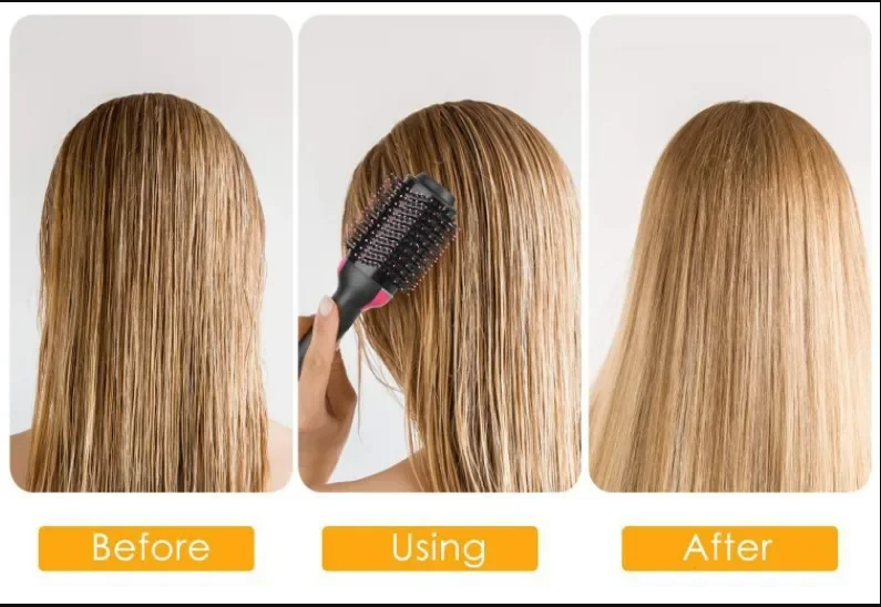 3-in-1 Hair Dryer Brush – Volumize, Dry & Style with Ease