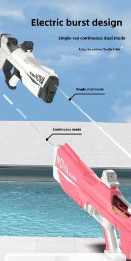 Electric Water Gun β High-Powered Soaking Fun for All Ages!