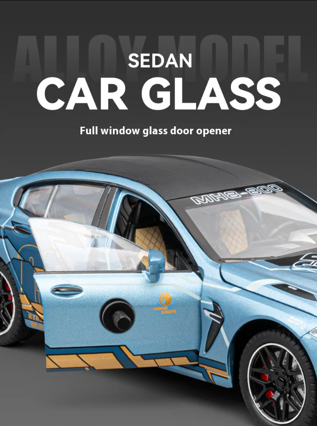 π 1:24 BMW M8 Manhart Edition Die-Cast Model Car β Full Function, Lights & Sound