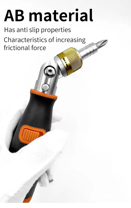 π§ Multi-Angle Ratchet Screwdriver Set β 10-in-1 Hidden Storage Tool