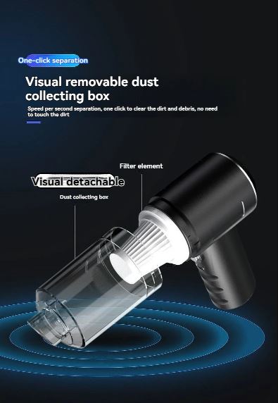 Mini Vacuum Cleaner & Blower โ Cordless, Powerful & Multi-Purpose