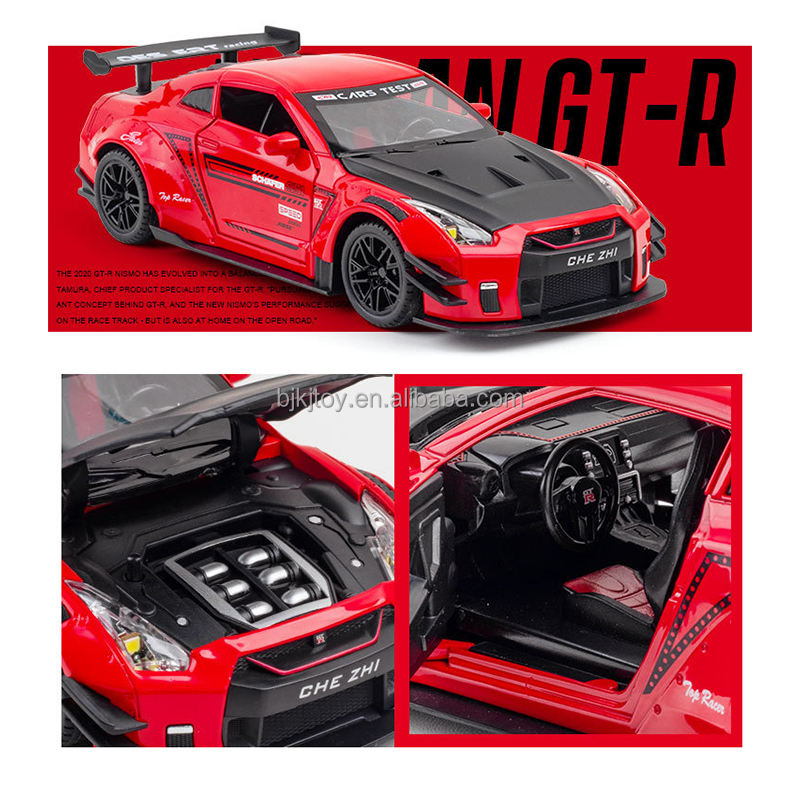 Nissan GT-R R35 Diecast Model β Godzilla in Miniature
