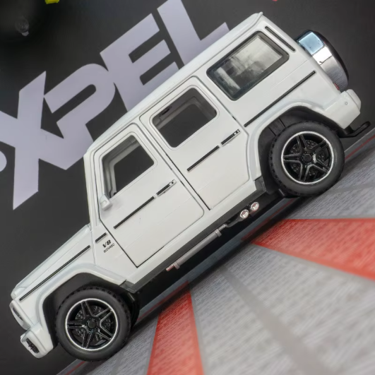 1:32 Diecast G-Wagon AMG, Jeep & LC 300 with Caravan – Collector’s Edition