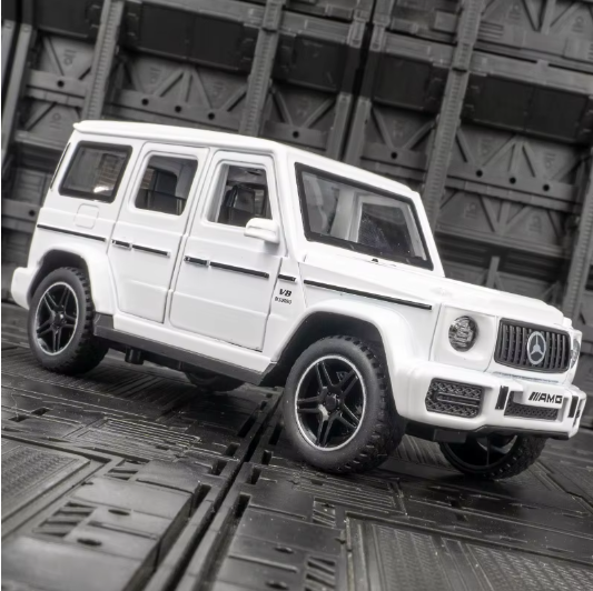 1:32 Diecast G-Wagon AMG, Jeep & LC 300 with Caravan – Collector’s Edition