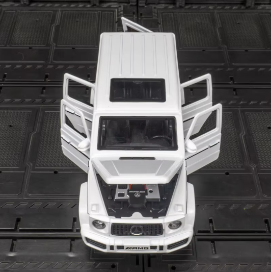 1:32 Diecast G-Wagon AMG, Jeep & LC 300 with Caravan – Collector’s Edition