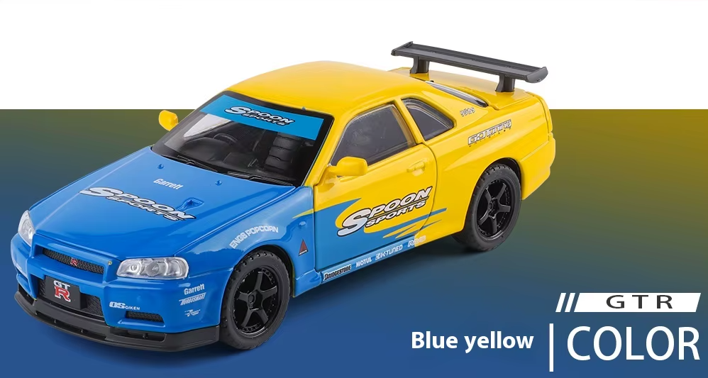 π Diecast Nissan Skyline GTR ππ¨
