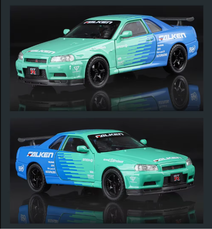 π Diecast Nissan Skyline GTR ππ¨