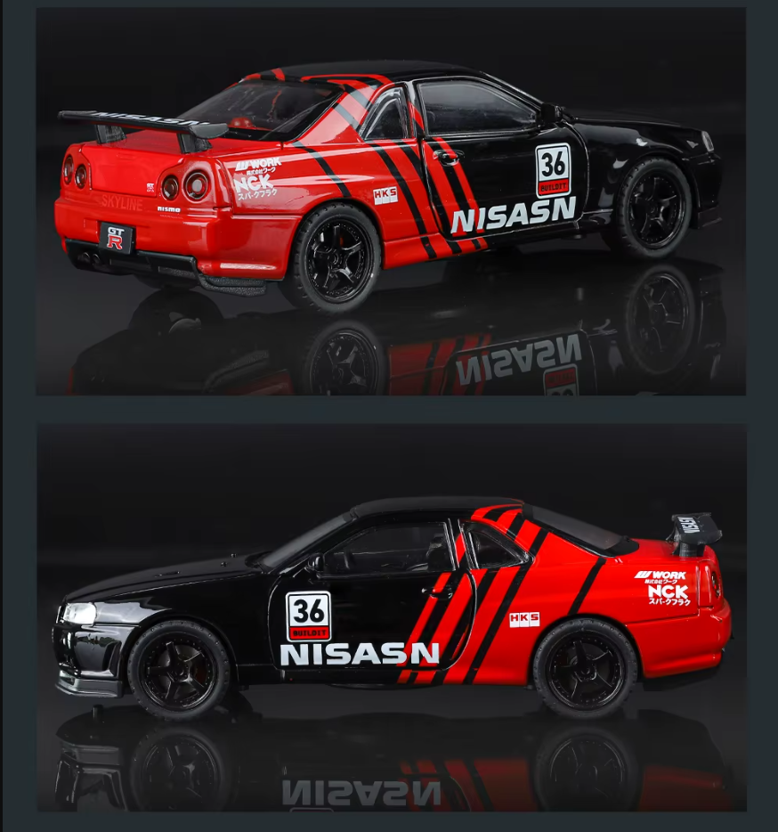 π Diecast Nissan Skyline GTR ππ¨