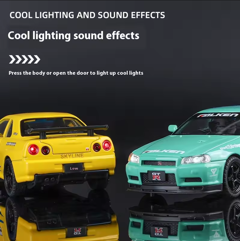 π Diecast Nissan Skyline GTR ππ¨
