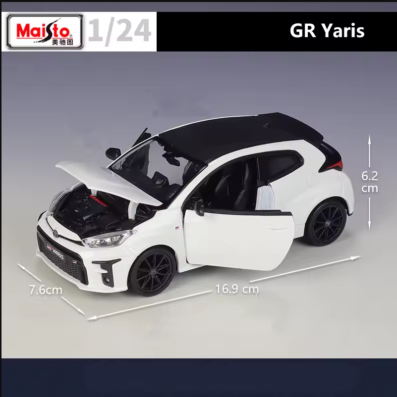 π 1:24 Scale Maisto Toyota GR Yaris Model Car π