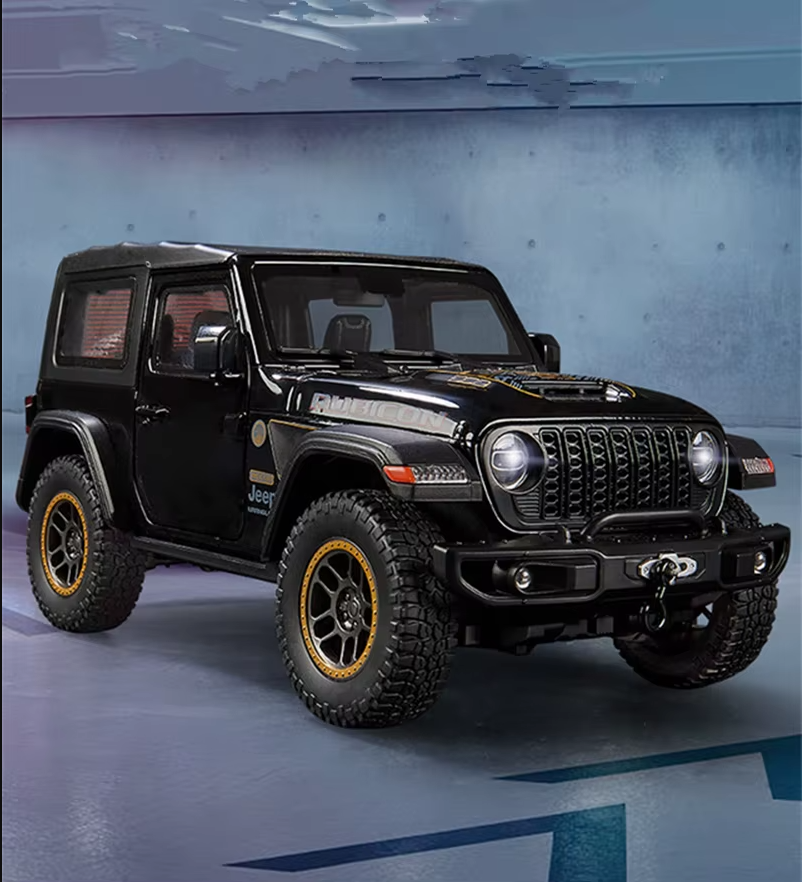 🚙 1:18 Diecast Rubicon Wrangler Jeep Model 🌟