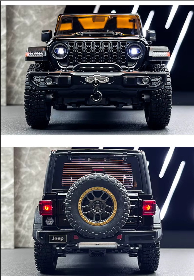 🚙 1:18 Diecast Rubicon Wrangler Jeep Model 🌟