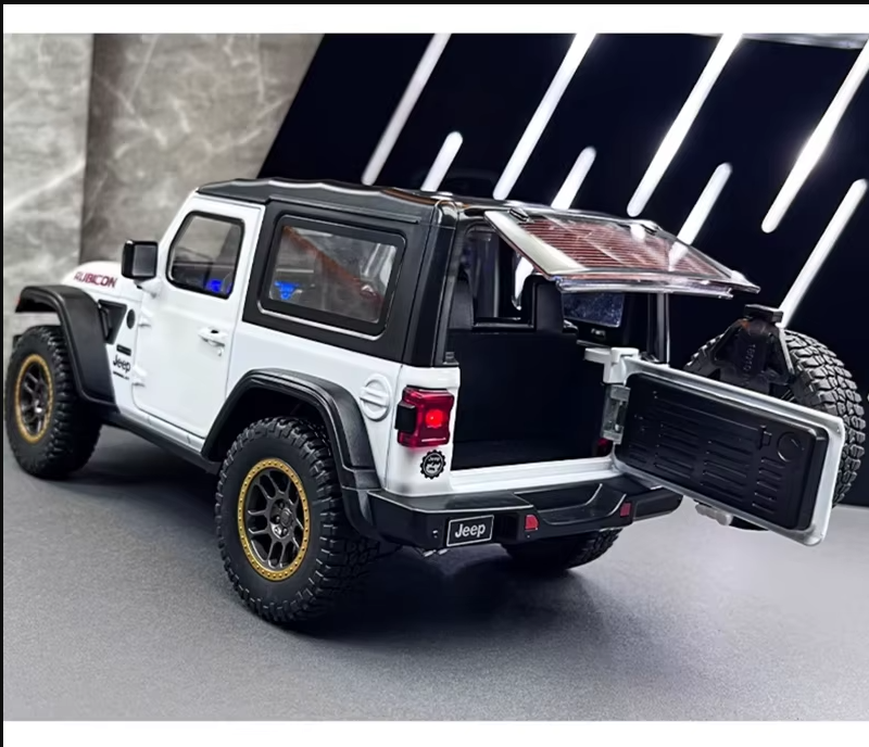 🚙 1:18 Diecast Rubicon Wrangler Jeep Model 🌟