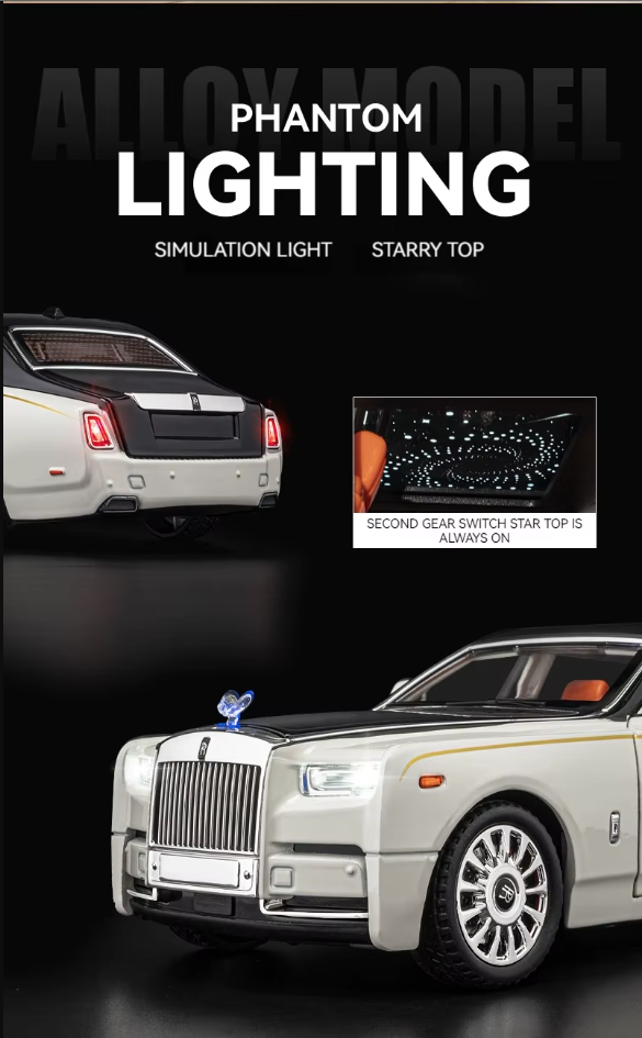 π Introducing the Exquisite 1:18 Rolls-Royce Phantom Model! π