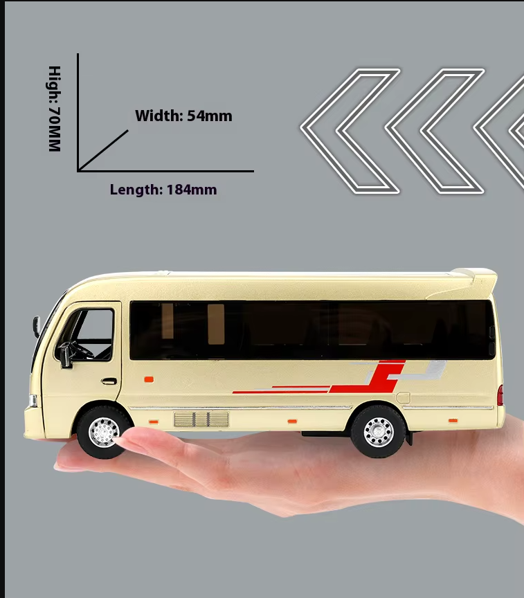 π Discover the 1:32 Diecast Toyota Coaster Bus Model! π