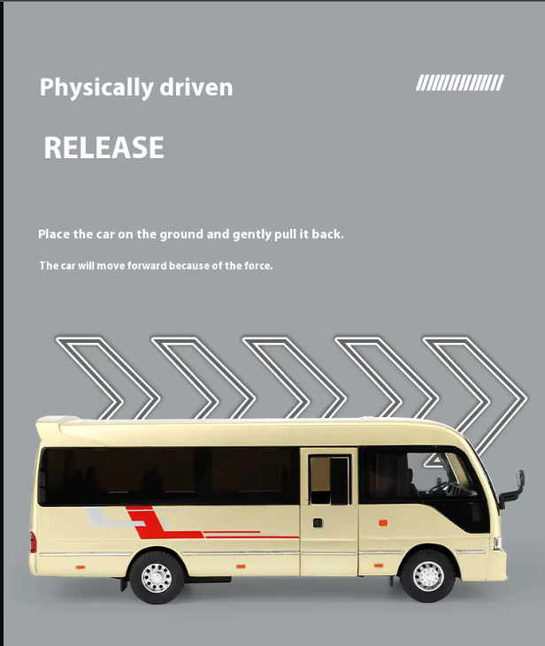 π Discover the 1:32 Diecast Toyota Coaster Bus Model! π