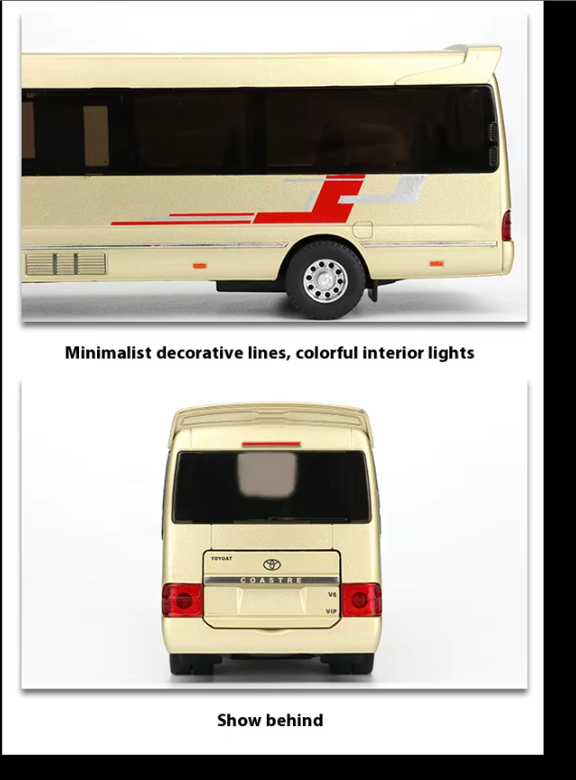 π Discover the 1:32 Diecast Toyota Coaster Bus Model! π