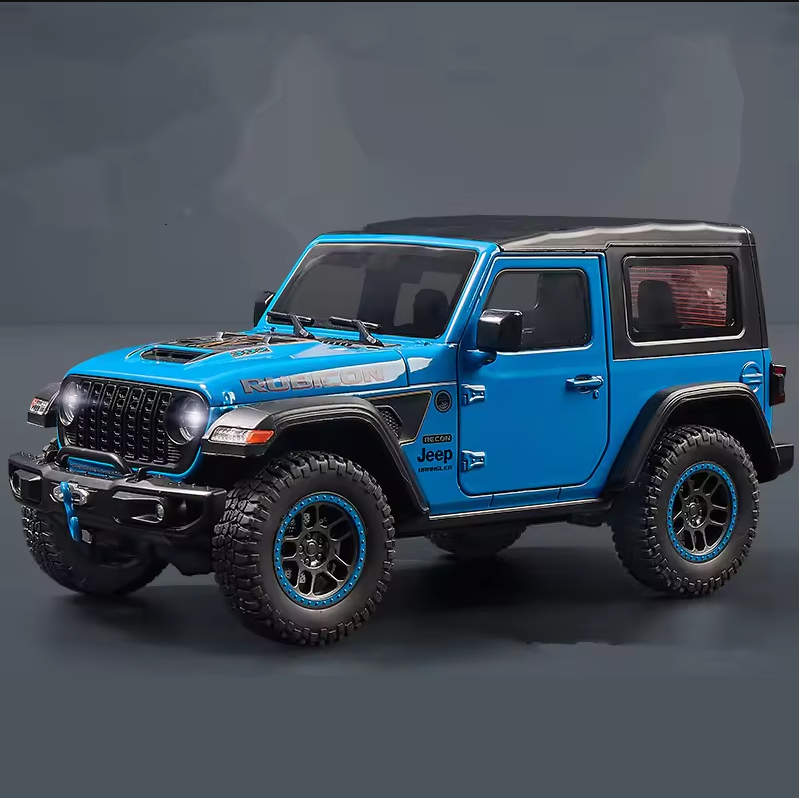 🚙 1:18 Diecast Rubicon Wrangler Jeep Model 🌟