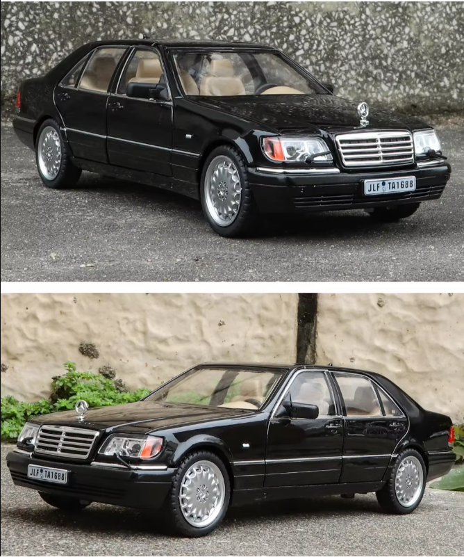 π 1:24 Diecast Mercedes W140 SL320 β A Timeless Luxury Classic! π