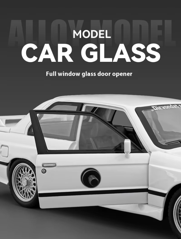 π₯ 1:24 Diecast BMW M3 E30 β A True Classic for Collectors! π₯