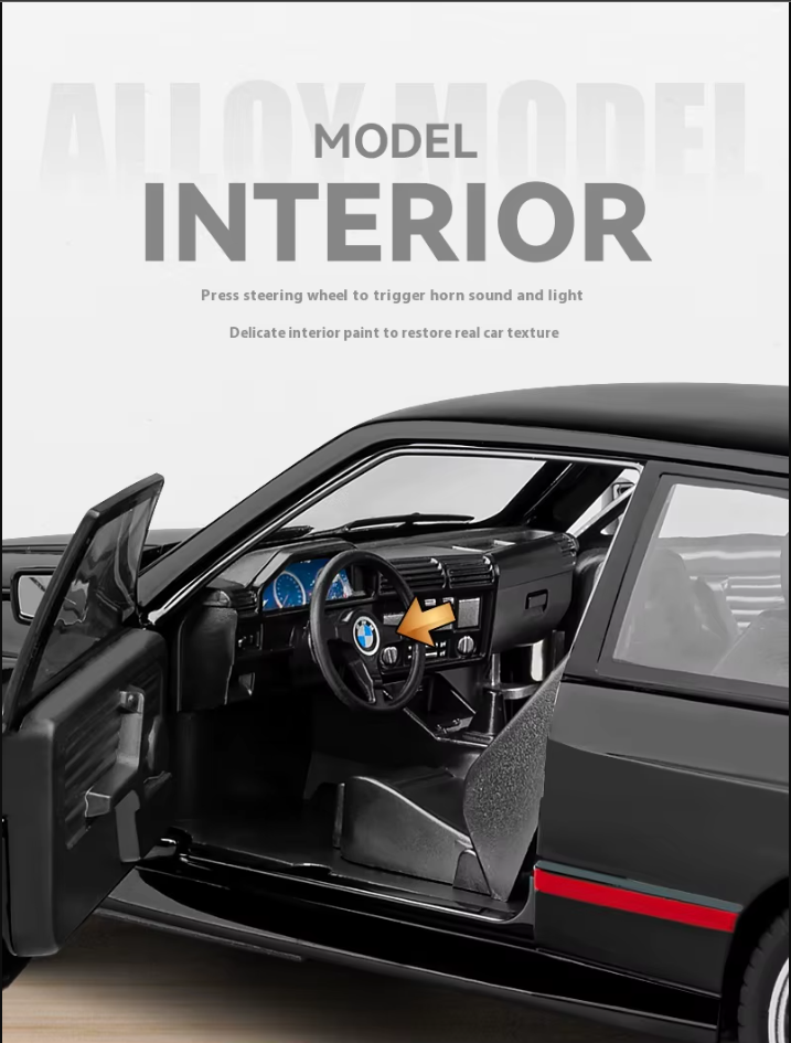 π₯ 1:24 Diecast BMW M3 E30 β A True Classic for Collectors! π₯