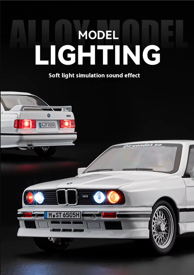π₯ 1:24 Diecast BMW M3 E30 β A True Classic for Collectors! π₯