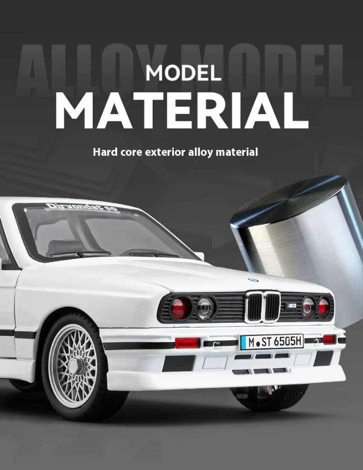 π₯ 1:24 Diecast BMW M3 E30 β A True Classic for Collectors! π₯