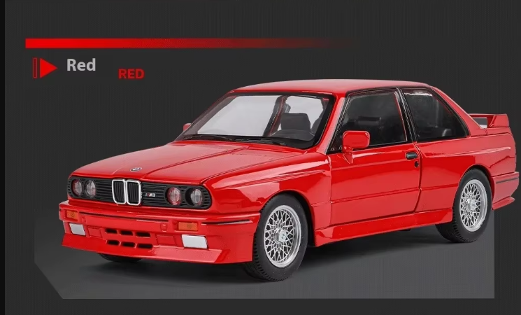 π₯ 1:24 Diecast BMW M3 E30 β A True Classic for Collectors! π₯