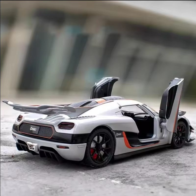 ๐โจ 1:24 Diecast Koenigsegg One Model Car โจ๐