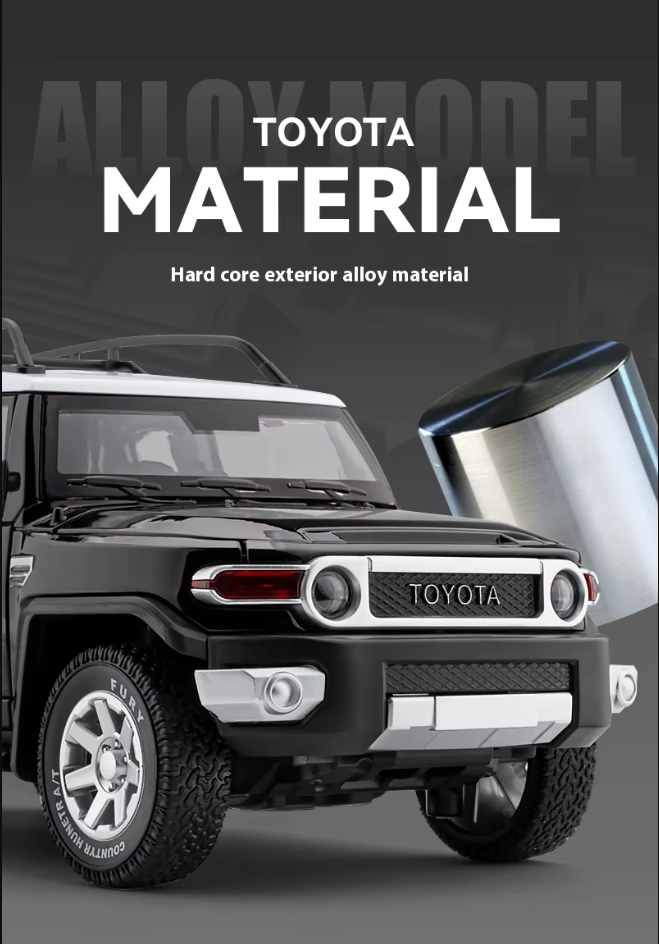 π 1:24 Diecast Toyota FJ Cruiser SUV Model β A Must-Have for Collectors! π