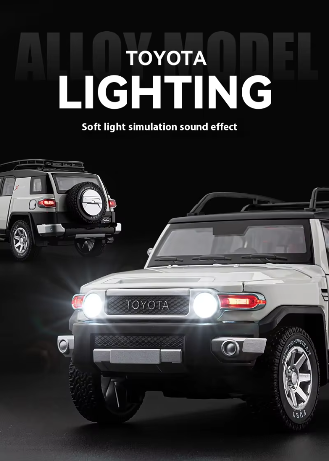 π 1:24 Diecast Toyota FJ Cruiser SUV Model β A Must-Have for Collectors! π
