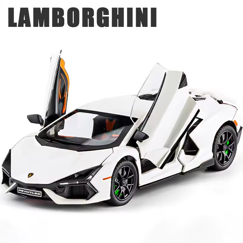ποΈ 1:24 Diecast Lamborghini Revuelto Model Car β A Masterpiece of Speed & Luxury! ποΈ