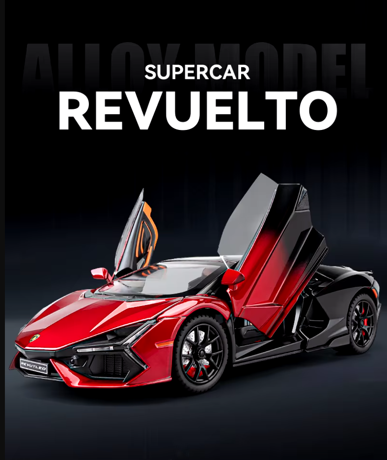 ποΈ 1:24 Diecast Lamborghini Revuelto Model Car β A Masterpiece of Speed & Luxury! ποΈ