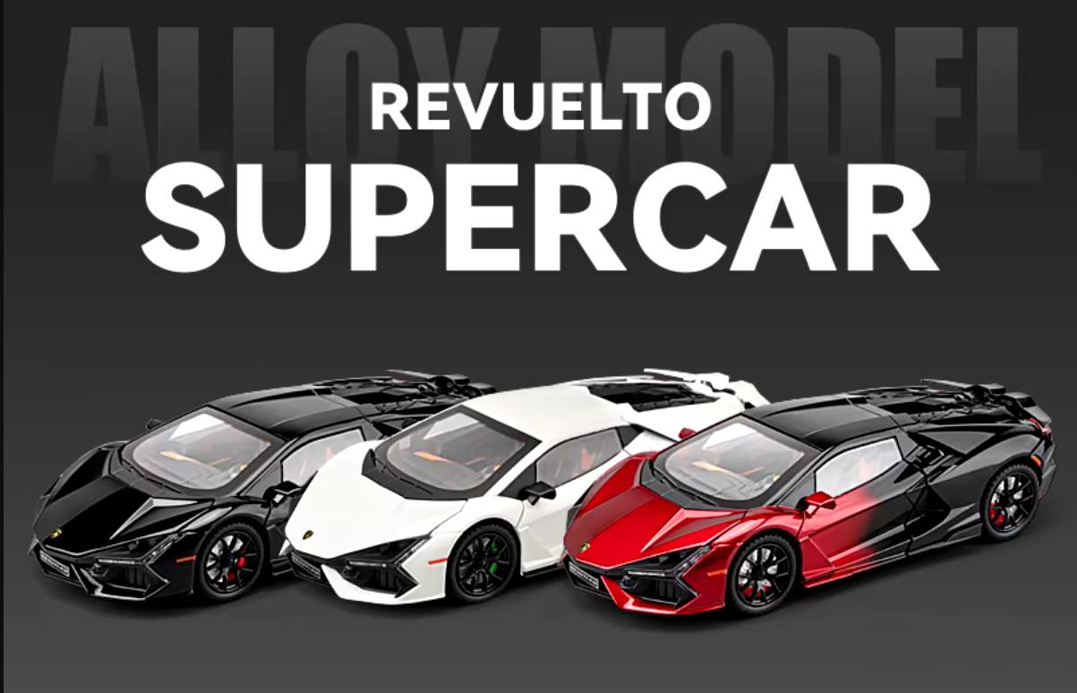 ποΈ 1:24 Diecast Lamborghini Revuelto Model Car β A Masterpiece of Speed & Luxury! ποΈ