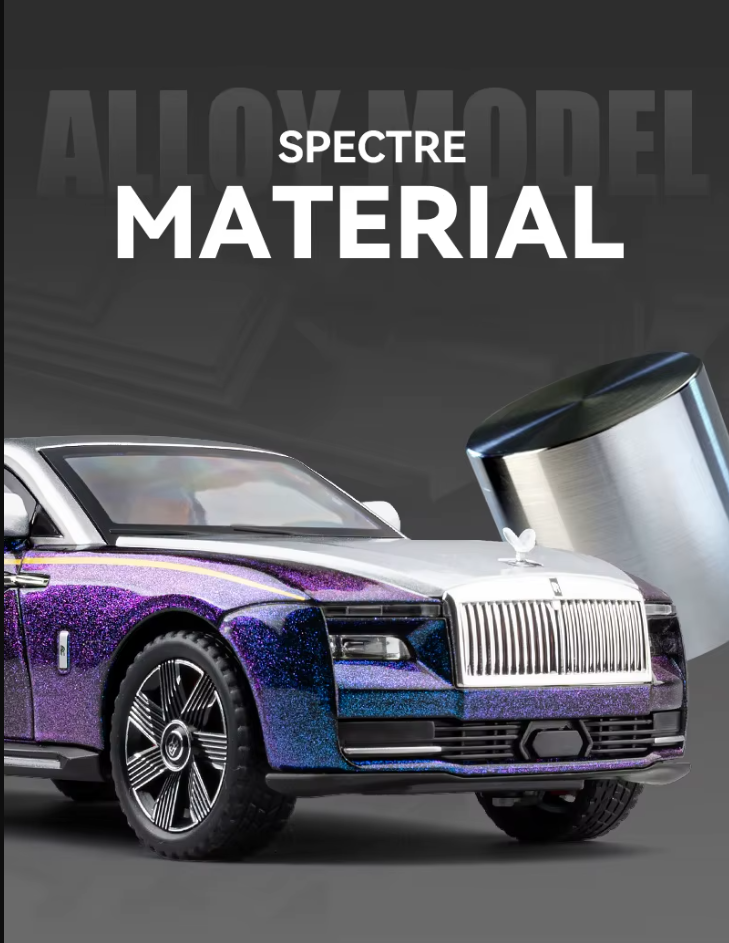 ✨ 1:24 Diecast Rolls Royce Specter – The Epitome of Luxury & Elegance! ✨