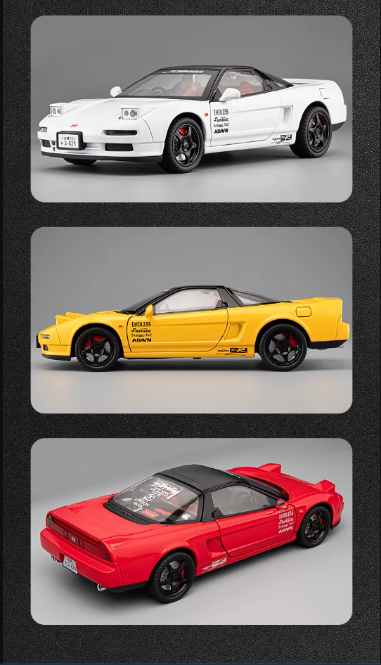 1:24 Scale Diecast Honda Acura NSX Model Car