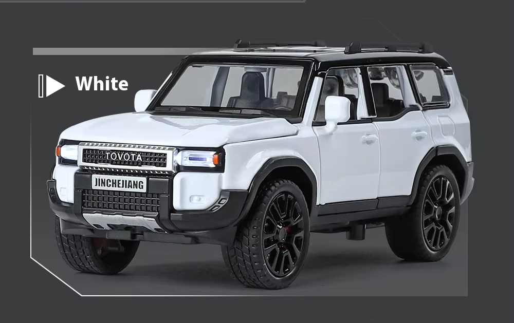 1:32 Diecast Toyota Land Cruiser Prado SUV Model