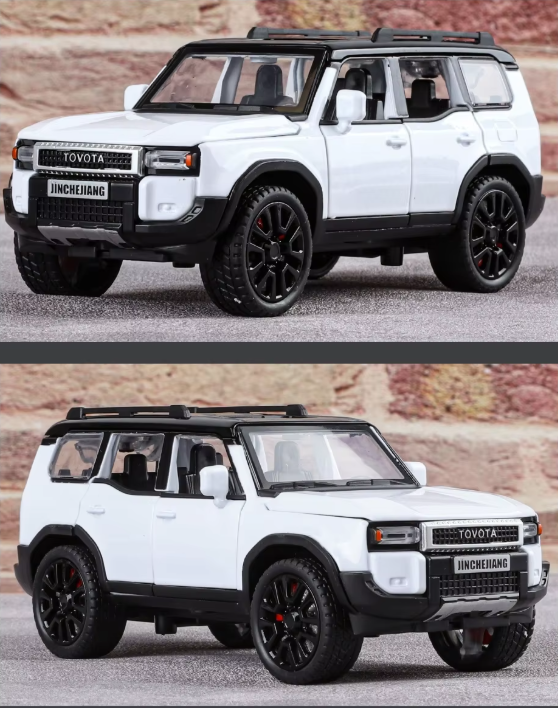 1:32 Diecast Toyota Land Cruiser Prado SUV Model