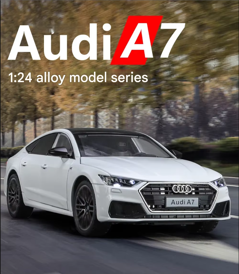 1:24 Diecast Audi A7 Model Car