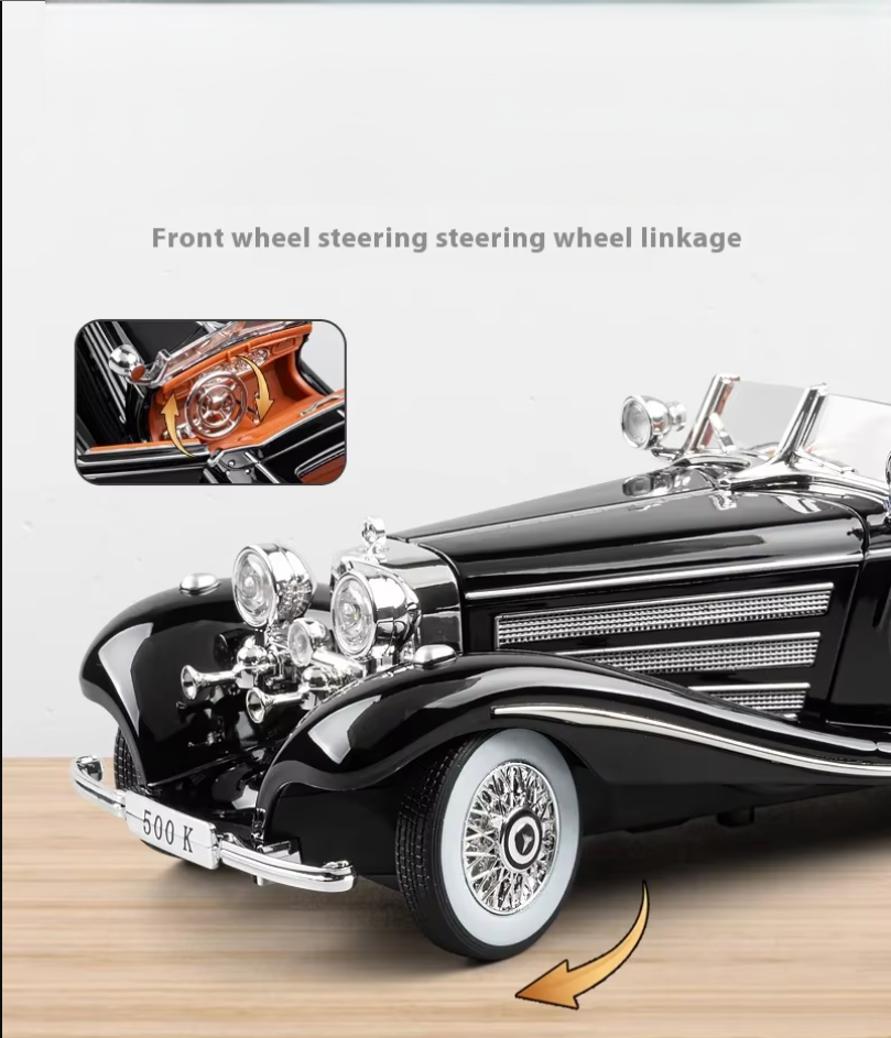 1:24 Diecast 1936 Mercedes Benz 500K π