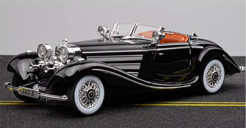 1:24 Diecast 1936 Mercedes Benz 500K π
