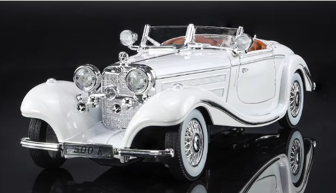 1:24 Diecast 1936 Mercedes Benz 500K π